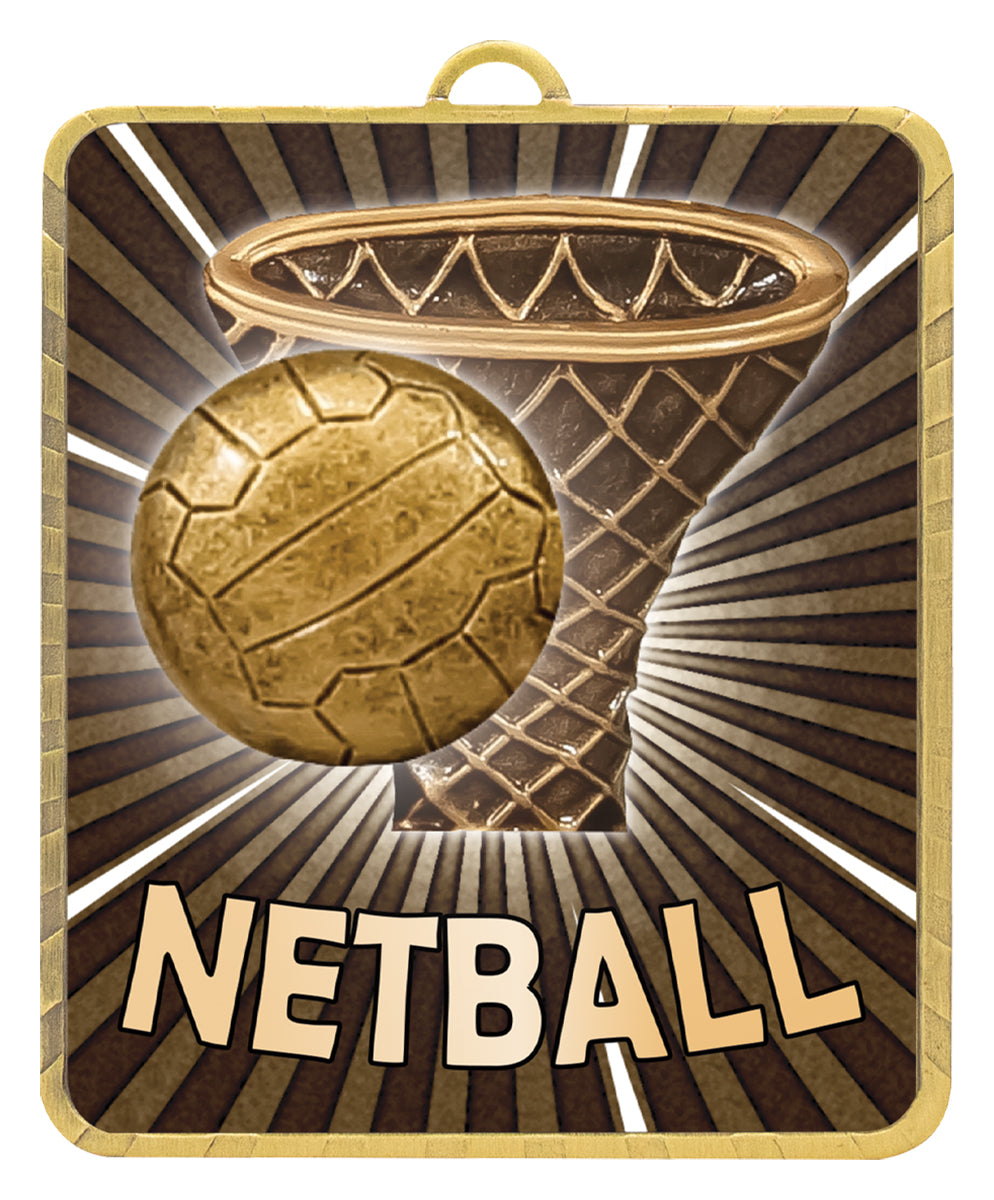 Gold Lynx Medal - Netball Gold