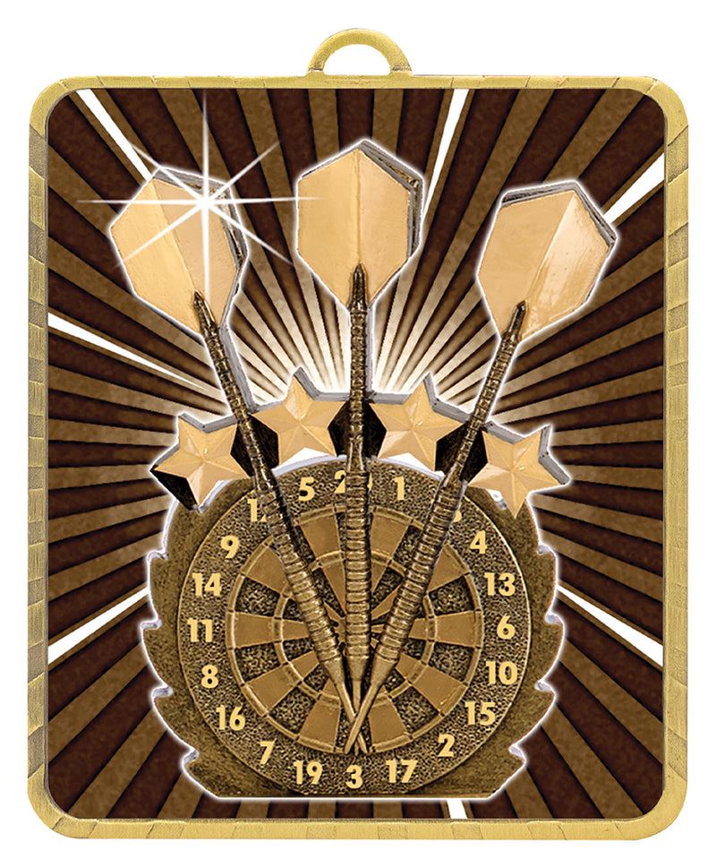 Gold Lynx Medal - Darts Lynx Medal Darts