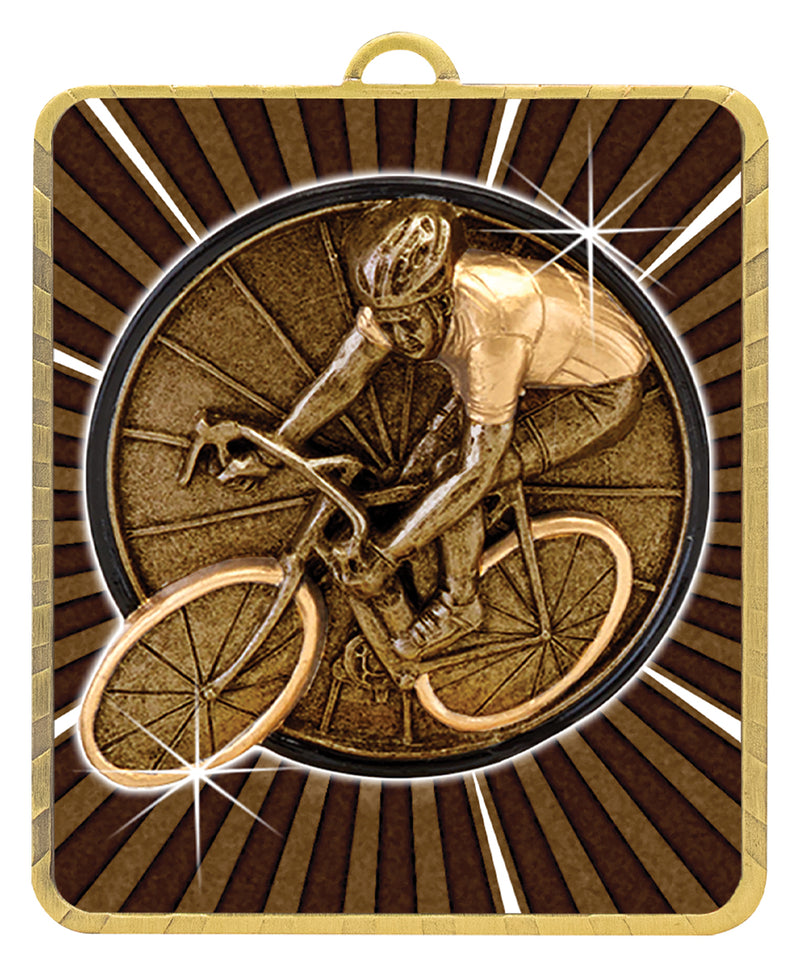 Gold Lynx Medal - Cycling Lynx Medal Cycling