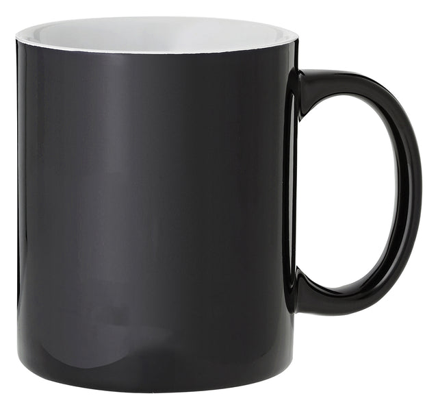 Black Coffee Mug 325ml