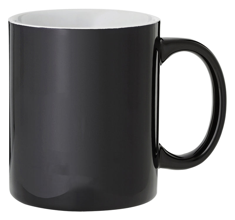 Black Coffee Mug 325ml