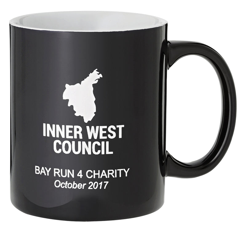 Black Coffee Mug 325ml