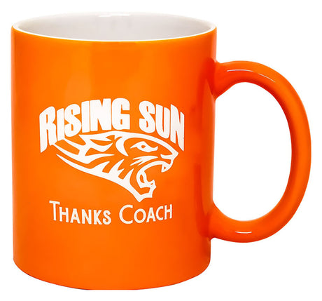 Bright Orange Mug 325ml