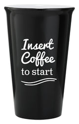 Black Latte Mug 415ml