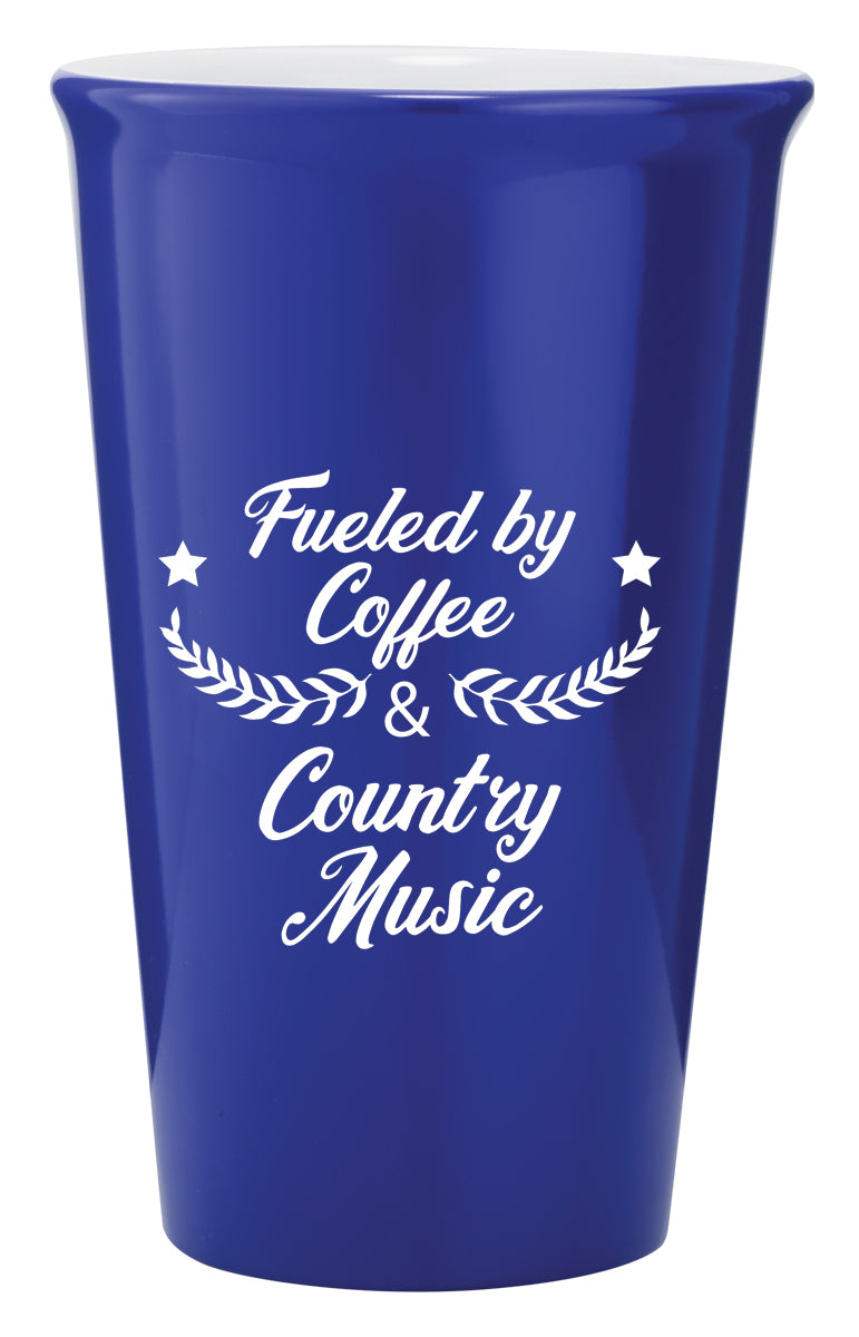 Blue Latte Mug 415ml