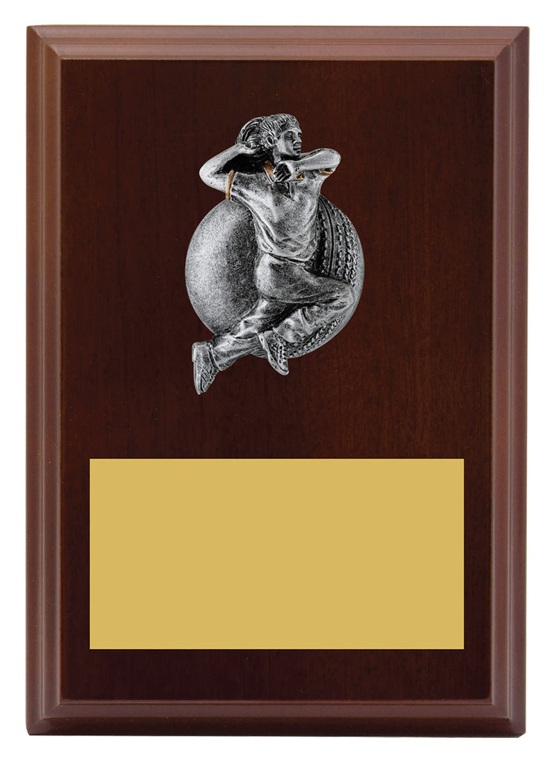 Plaque - Female Bowling 150mm