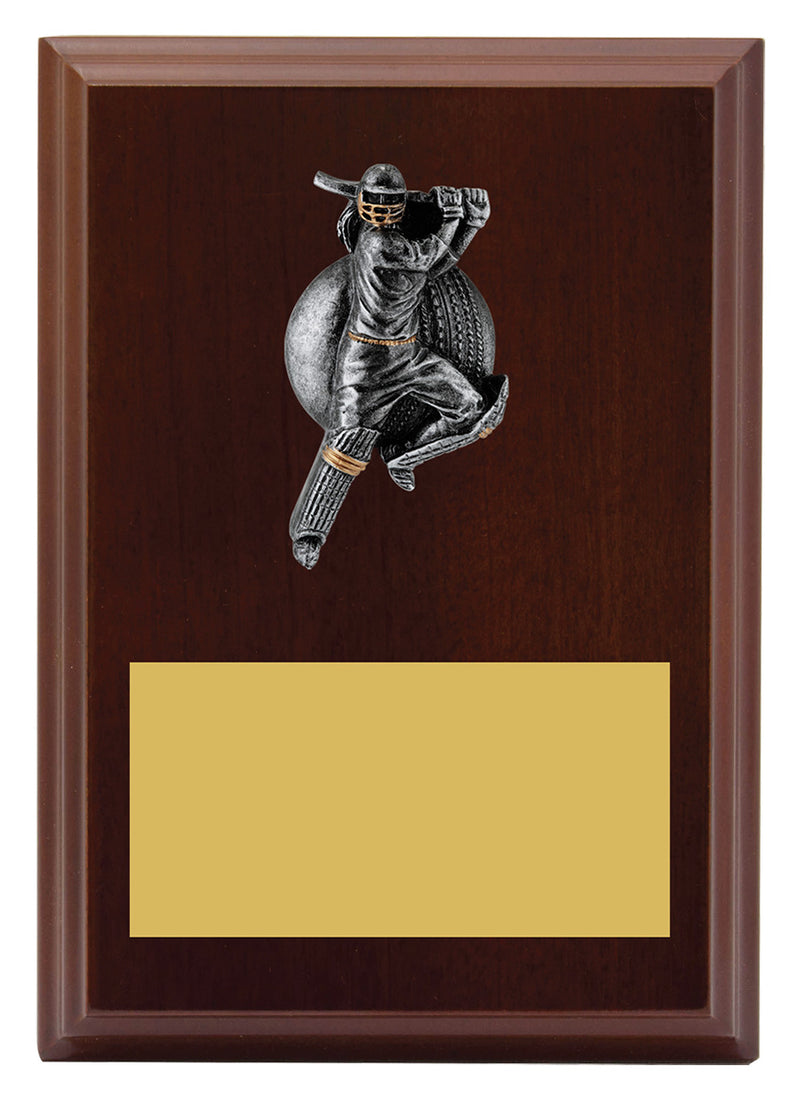 Plaque - Female Batting 150mm
