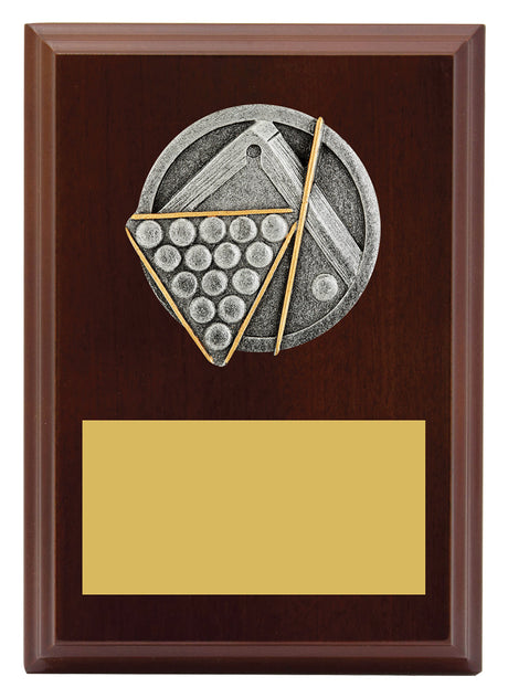 Peak Plaque Pool / Snooker 150mm