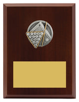 Plaque - Peak Pool / Snooker 200mm