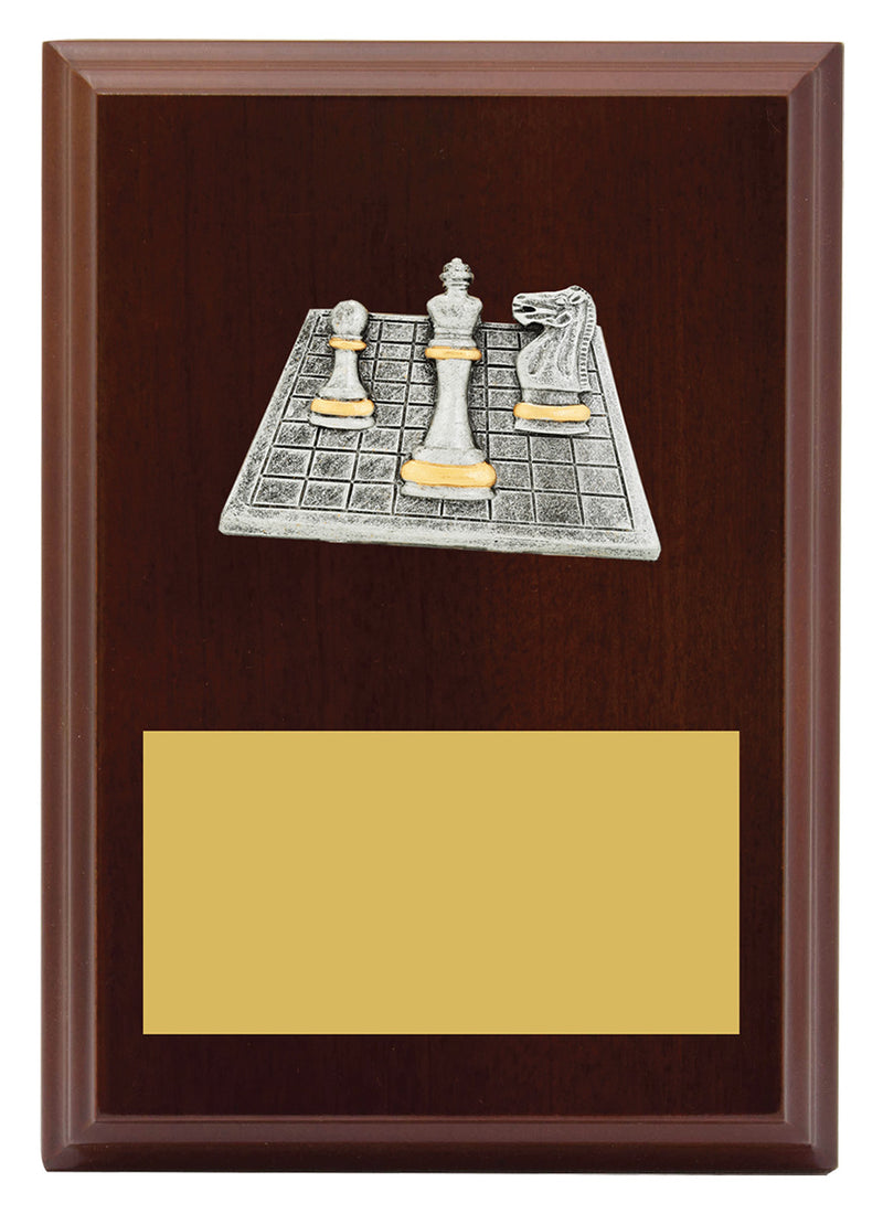 Plaque - Peak Chess Plaque Peak Chess 150mm
