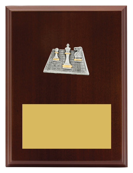 Peak Plaque Chess 200mm