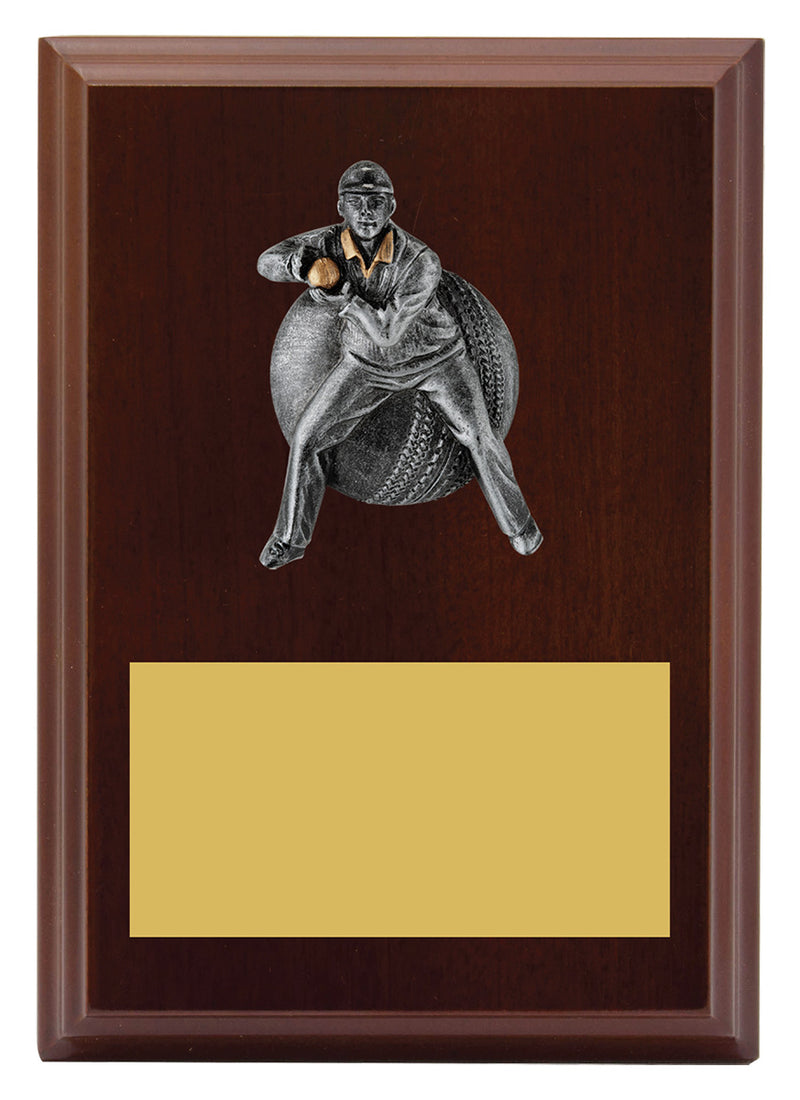 Plaque - Male Fielding 150mm