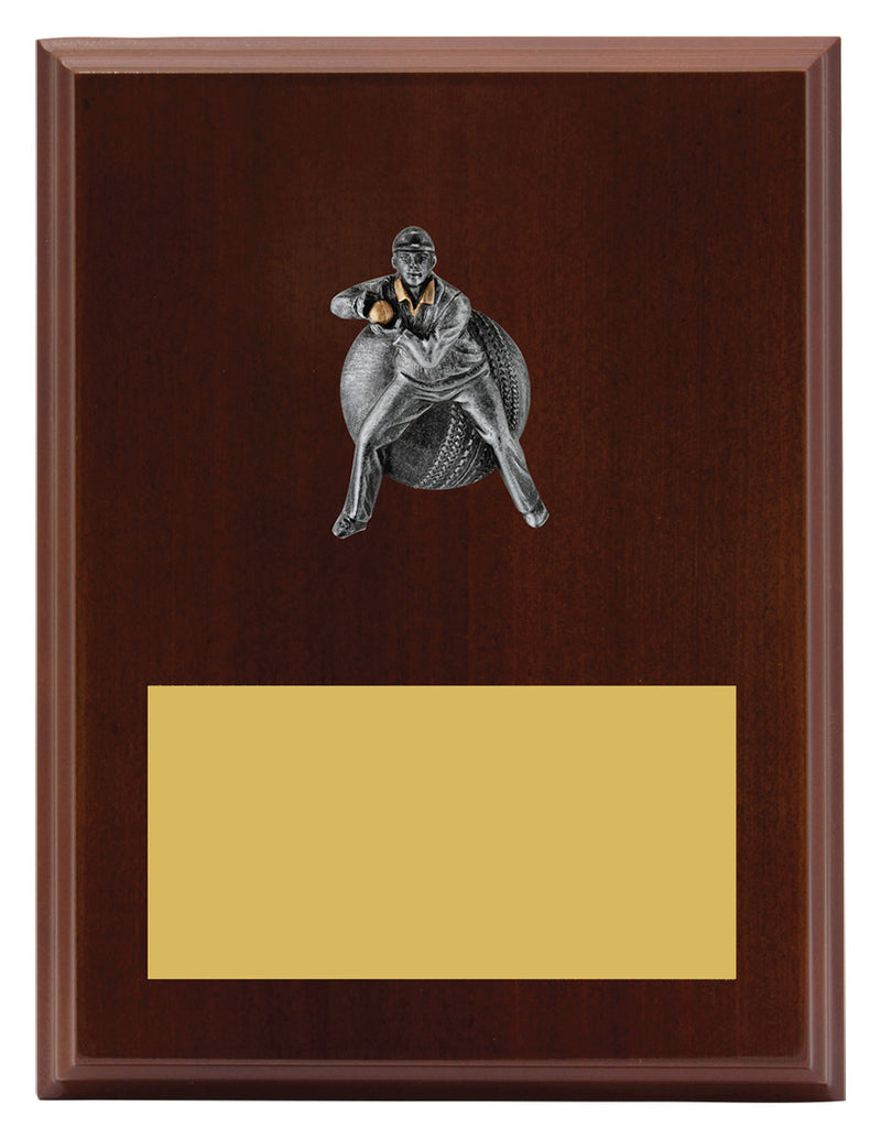 Plaque - Male Fielding 200mm