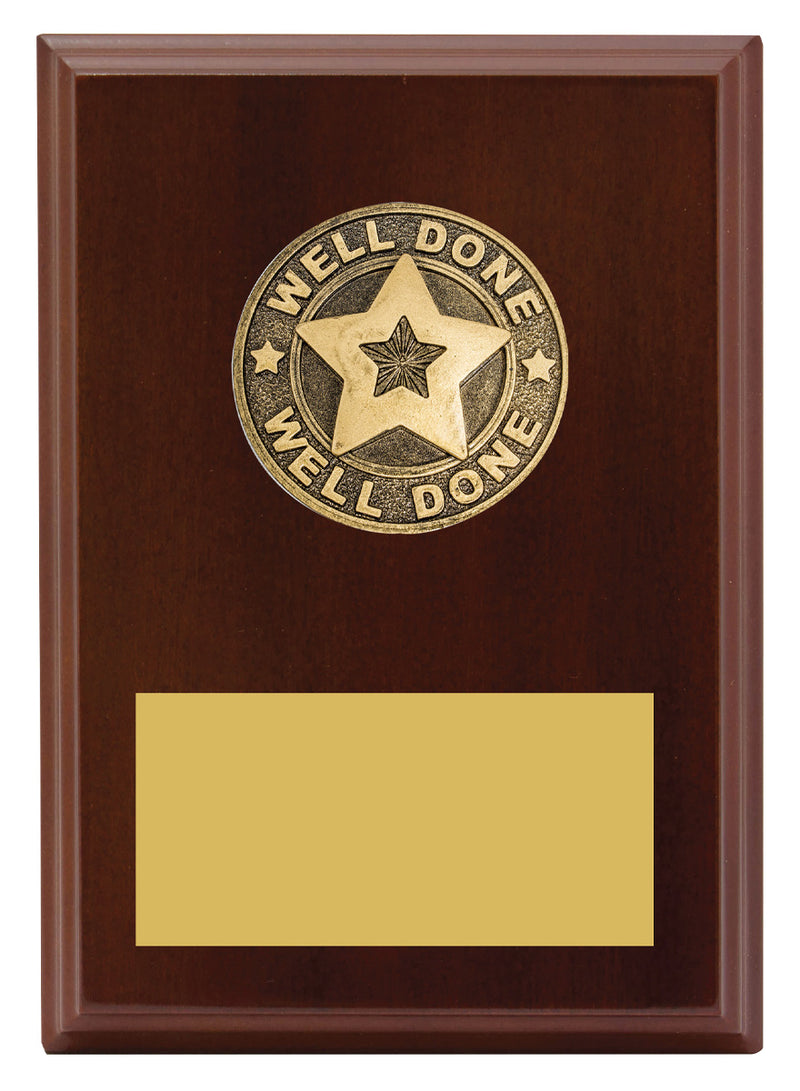 Well Done Plaque Well Done Plaque 175mm