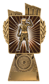 Antique Gold Lynx - Boxing 150mm