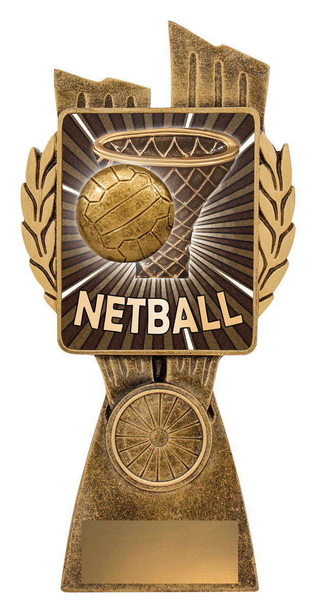 Antique Gold Lynx - Netball 175mm