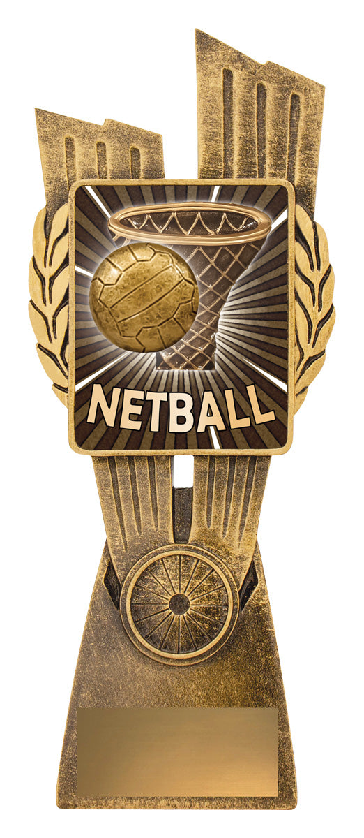 Antique Gold Lynx - Netball 210mm