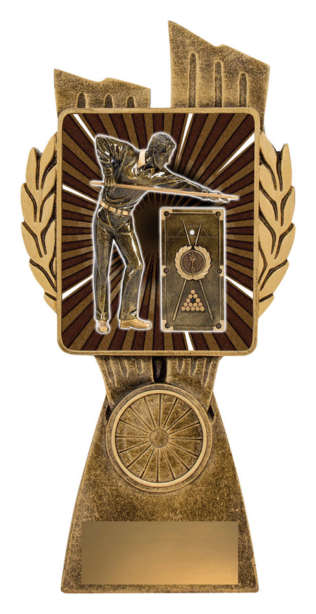 Antique Gold Lynx - Snooker / Pool 175mm