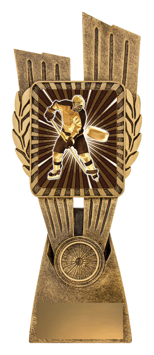 Antique Gold Lynx - Ice Hockey 245mm