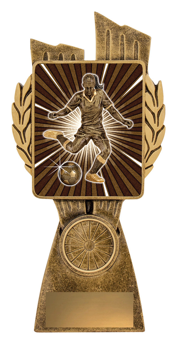 Antique Gold Lynx - Football Female 175mm