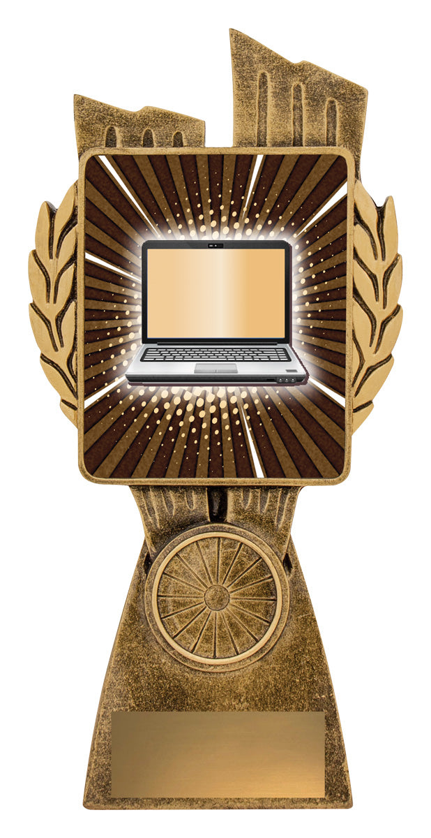Antique Gold Lynx - Computers 175mm