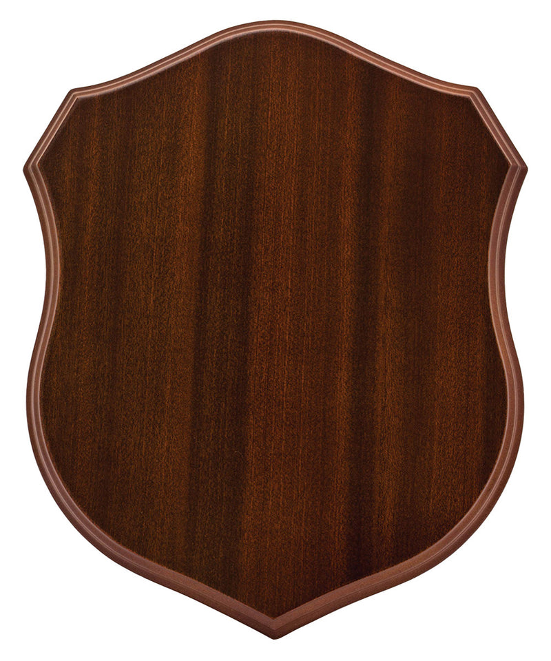 Walnut Timber Shield 280mm