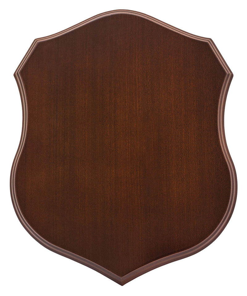 Walnut Timber Shield 340mm