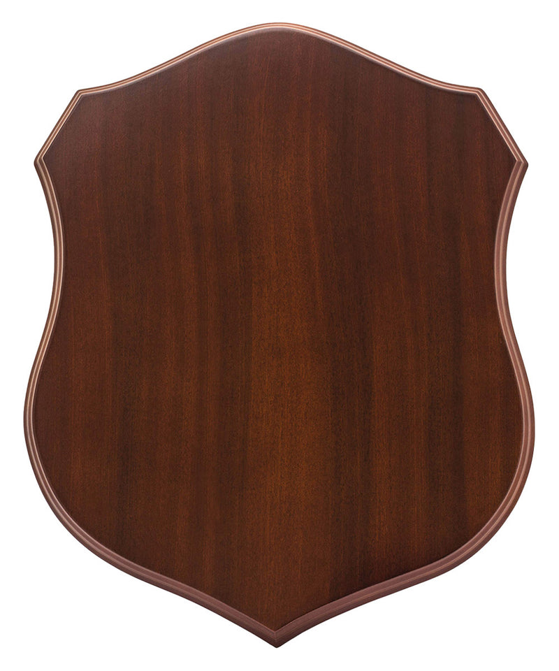 Walnut Timber Shield 400mm