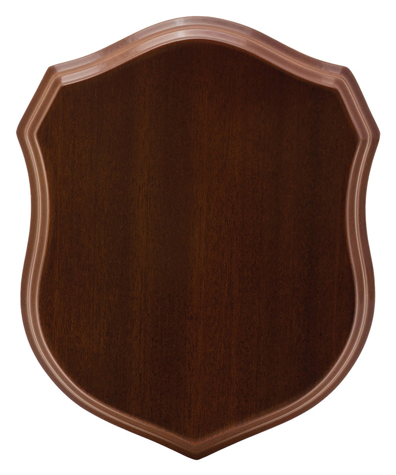 Walnut Timber Shield 160mm
