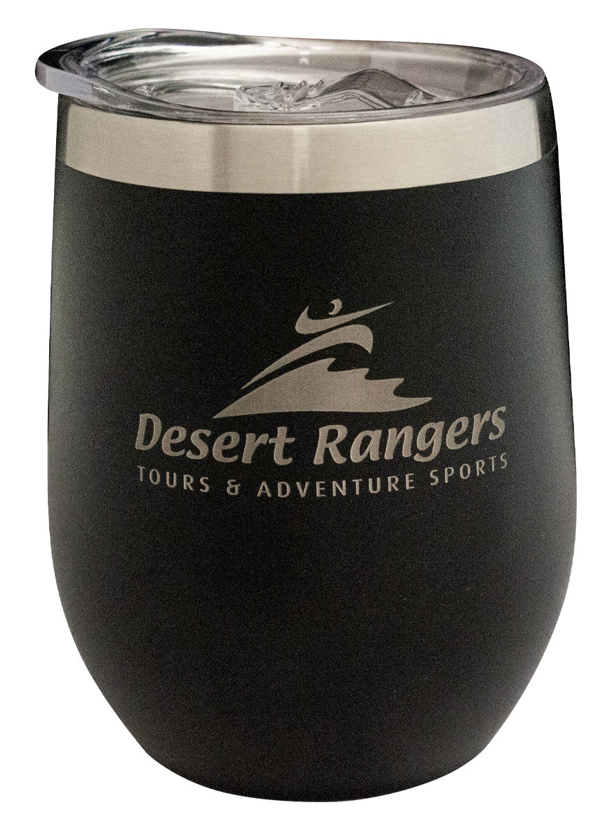 Wine Tumbler Black 350ml