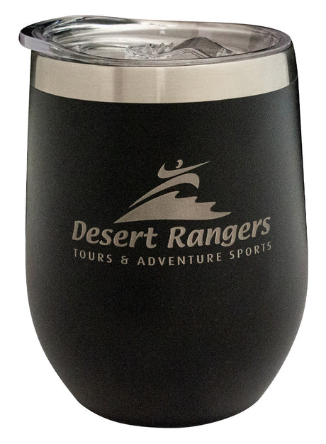 Wine Tumbler Black 350ml
