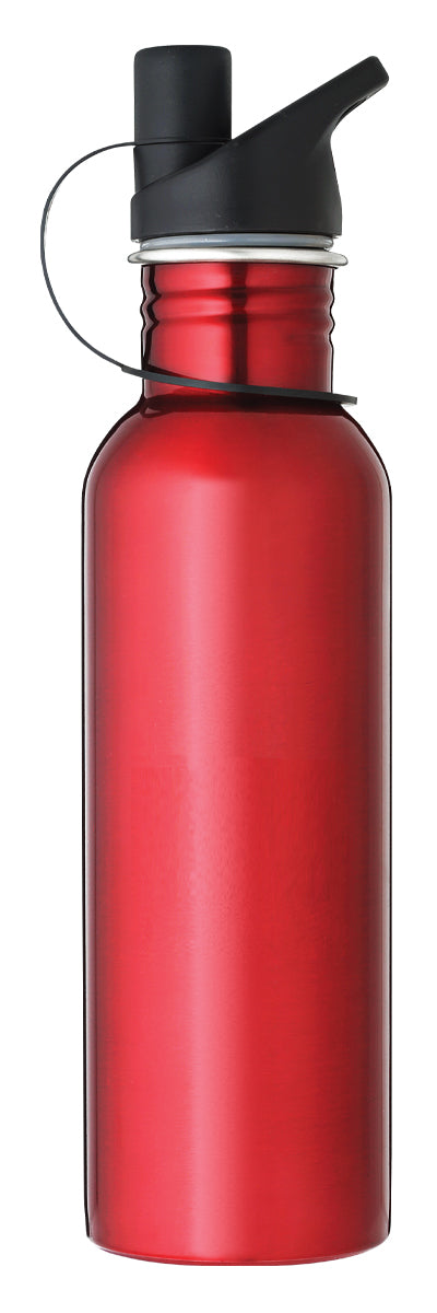 Red Water Bottle Laserable Red Water Bottle 740ml