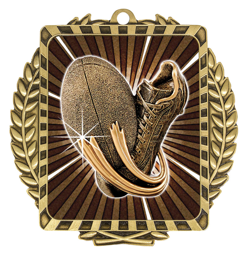 Lynx Wreath Medal Rugby Lynx Wreath Gold