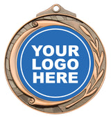 Wreath Medal 50mm Bronze