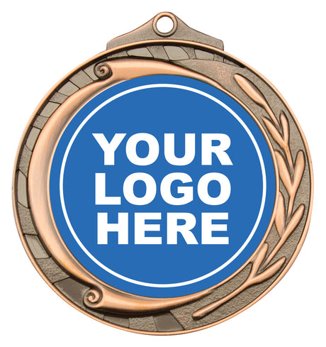 Wreath Medal 50mm Bronze