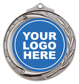 Wreath Medal 50mm Silver