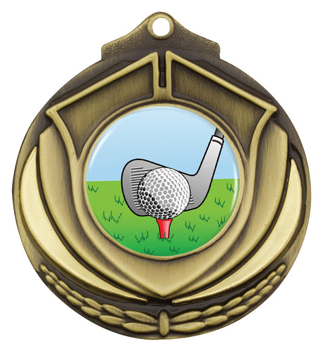 Shield Medal Gold