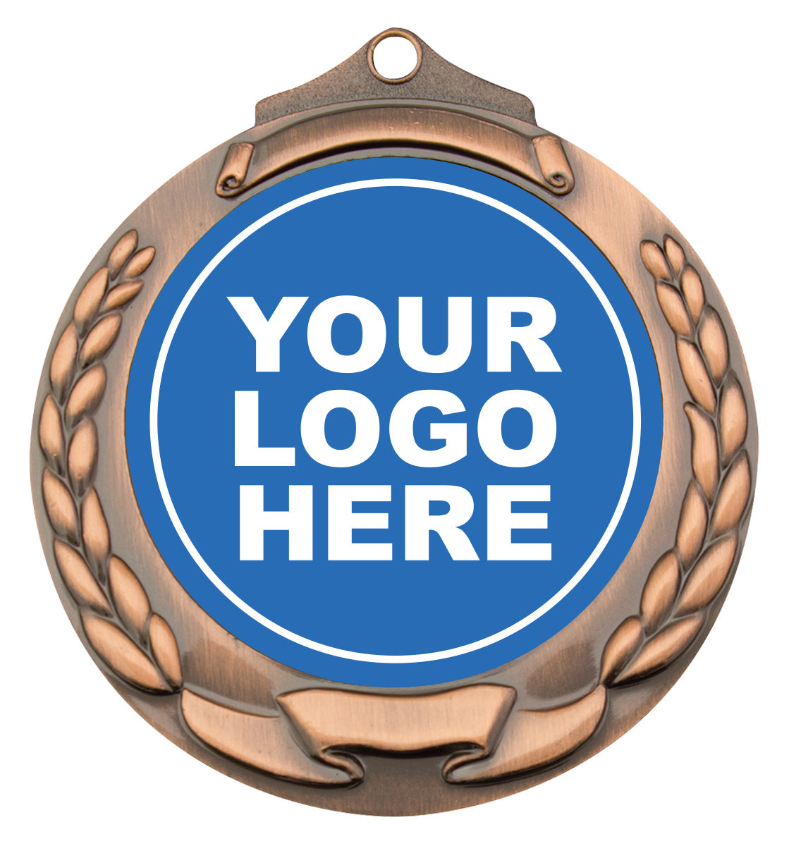 Banner Wreath 50mm Bronze