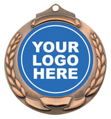 Banner Wreath 50mm Bronze