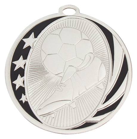 Football Midnight Medal Silver