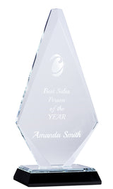 Mirror Base Glass-Arrowhead