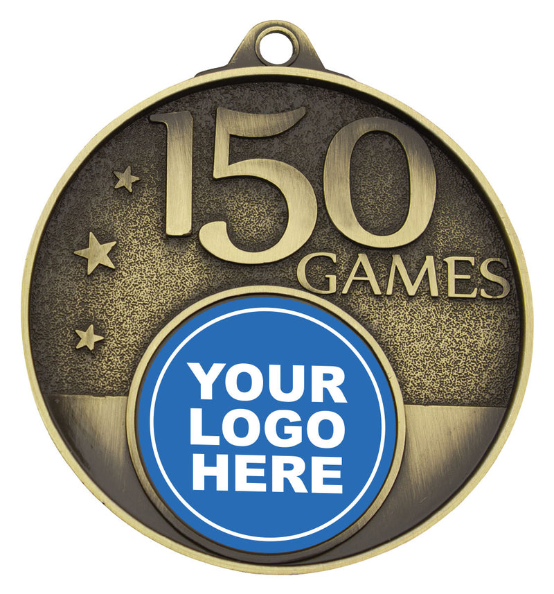 150 Games Milestone Medal 150 Games Milestone Medal Gold