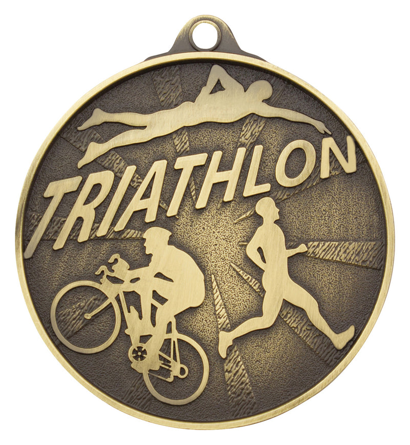 Triathlon Medal Triathlon Medal Gold