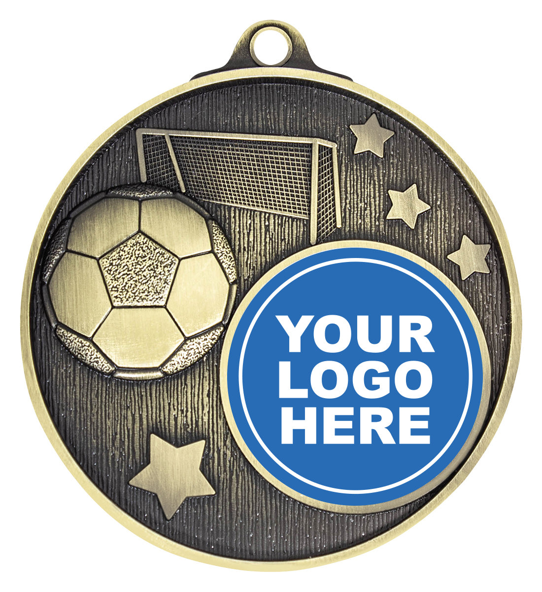 Club Medal - Football Gold