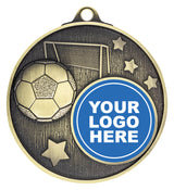 Club Medal - Football Gold