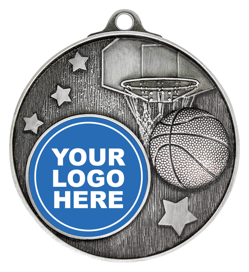 Club Medal - Basketball Silver