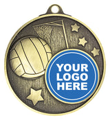 Club Medal - Netball Gold