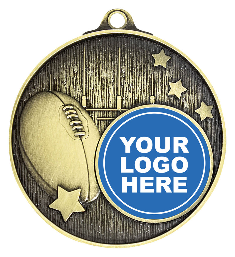 Club Medal - Footy Club Medal Footy Gold