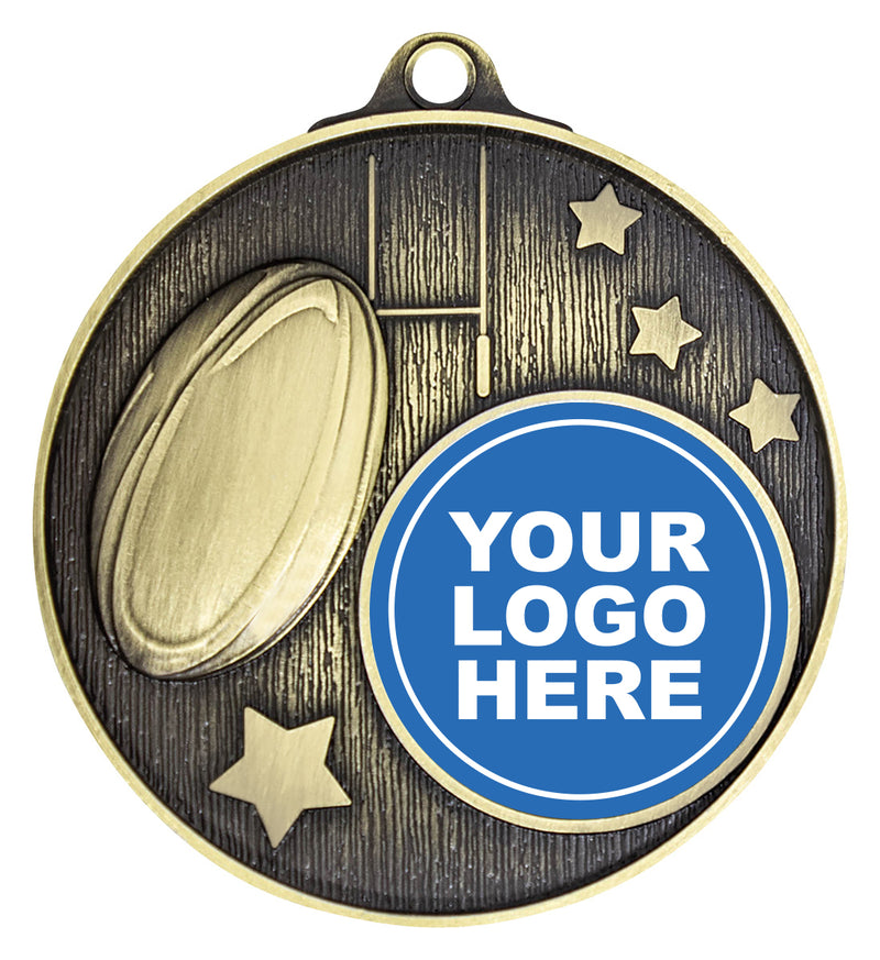 Club Medal Club Medal Rugby Gold