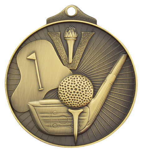 Golf Medal Gold